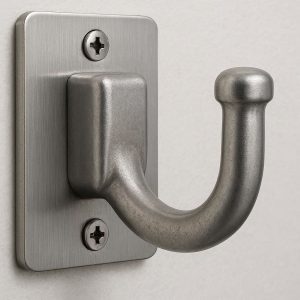 Heavy Duty Stainless Steel Towel Hook for Bathroom and Kitchen Use