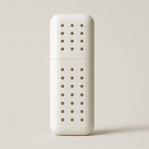 Travel Toothbrush Case with Ventilation Holes and Compact Design